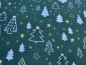 Preview: Baumwoll-Stoff Tannenbaum Grün Nr 4950